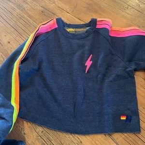 Aviator Nation cropped hoodie